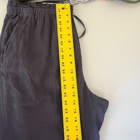 Social Standard by Sanctuary Jogger Pants XXL/EEG Blue Linen Blend Solstice - Picture 11 of 12